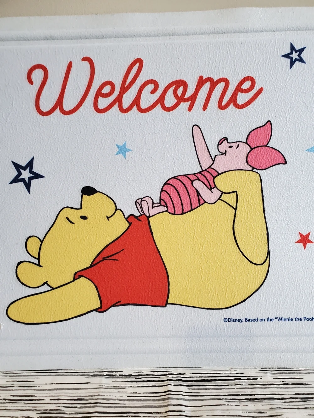 Disney Winnie the Pooh Welcome Floor Mat 18in x 30in
